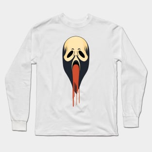 Ghostface Scream mask Long Sleeve T-Shirt